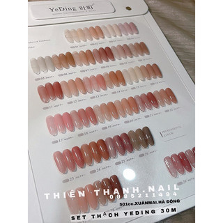 Set sơn thạch Yeding 30 màu siêu đẹp