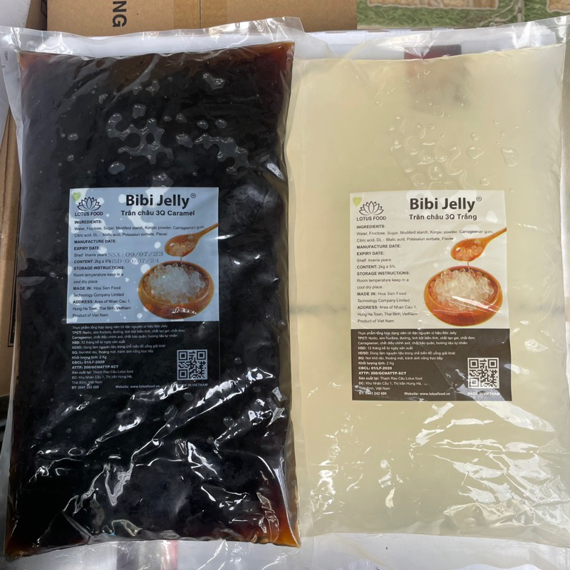 Trân Châu 3Q BiBi Trắng Bịch 2kg