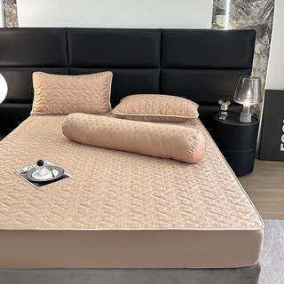 Ga gối lụa trần vân chìm 5D kèm vỏ ôm