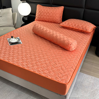 Ga gối lụa trần vân chìm 5D kèm vỏ ôm
