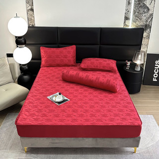 Ga gối lụa trần vân chìm 5D kèm vỏ ôm