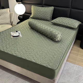 Ga gối lụa trần vân chìm 5D kèm vỏ ôm