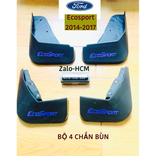 Bộ 4 chắn bùn ô tô ford ecosport 2014-2017