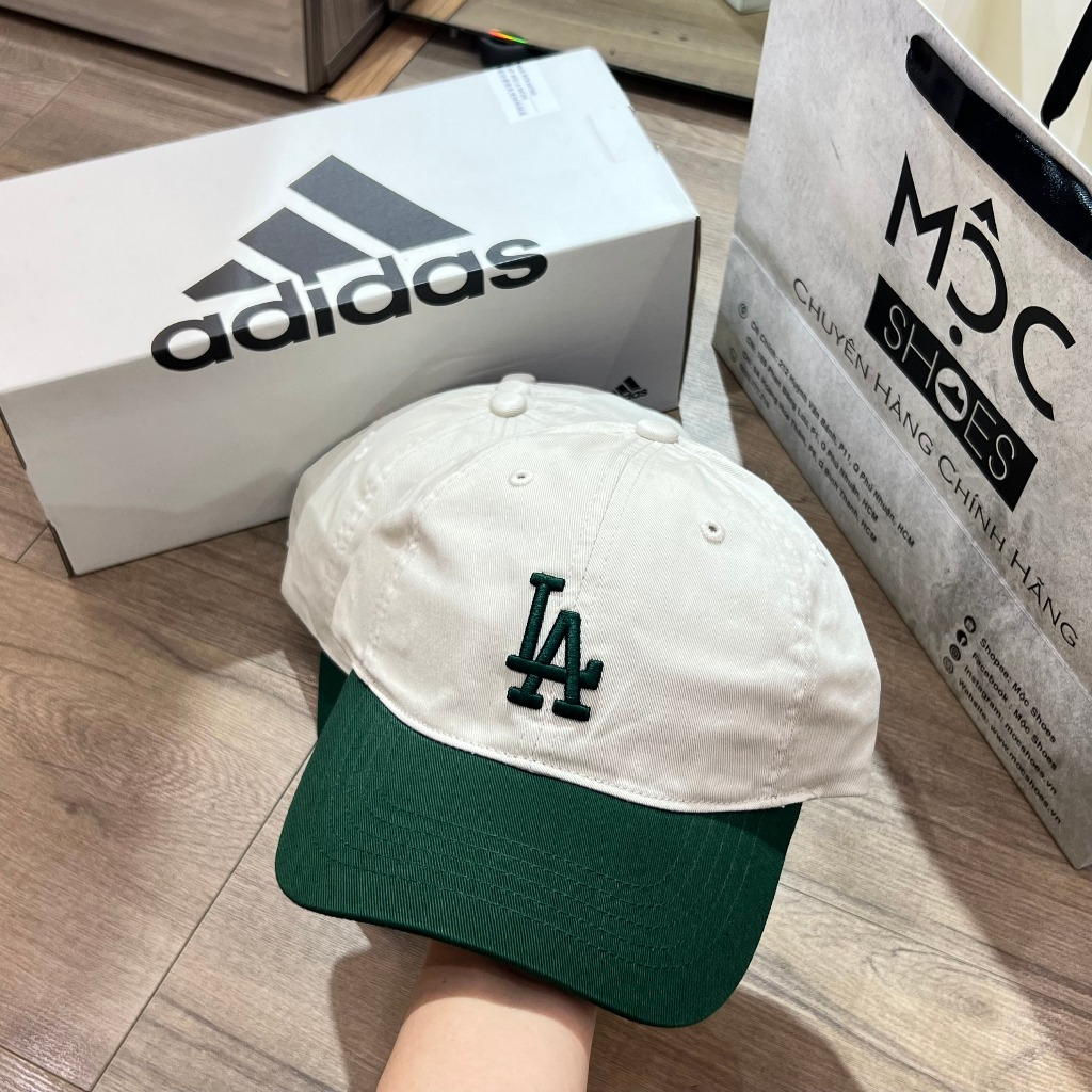 Mũ/Nón Lưỡi Trai Mlb *New York Ny* - Xanh Lá  - Authentic 100%