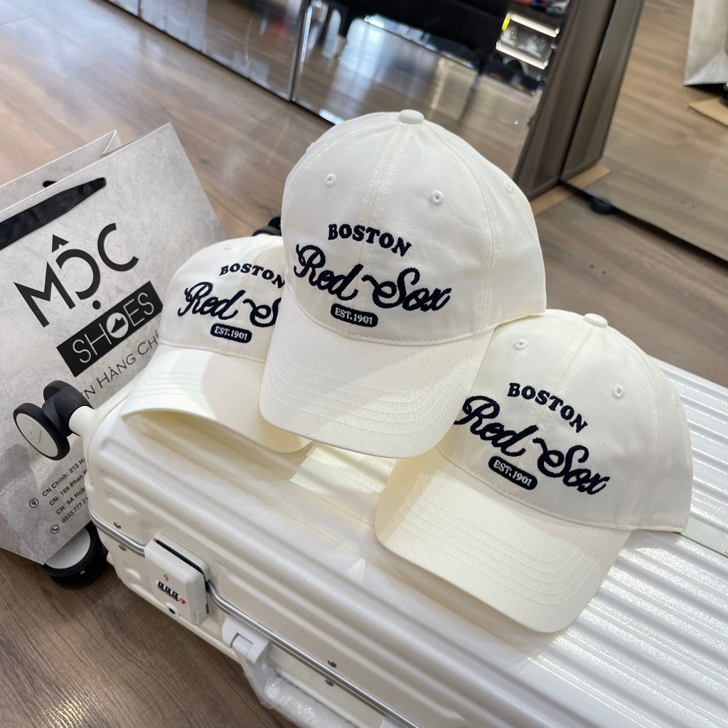 Mũ/Nón Lưỡi Trai Mlb *Dogers* - Hồng  - Authentic 100%