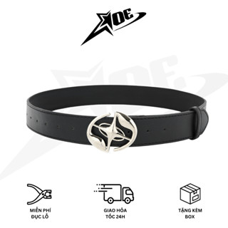 (Có sẵn) AOE STUDIO - Thắt lưng nam nữ da Y2K chất dây nịt da cao cấp hình hành tinh