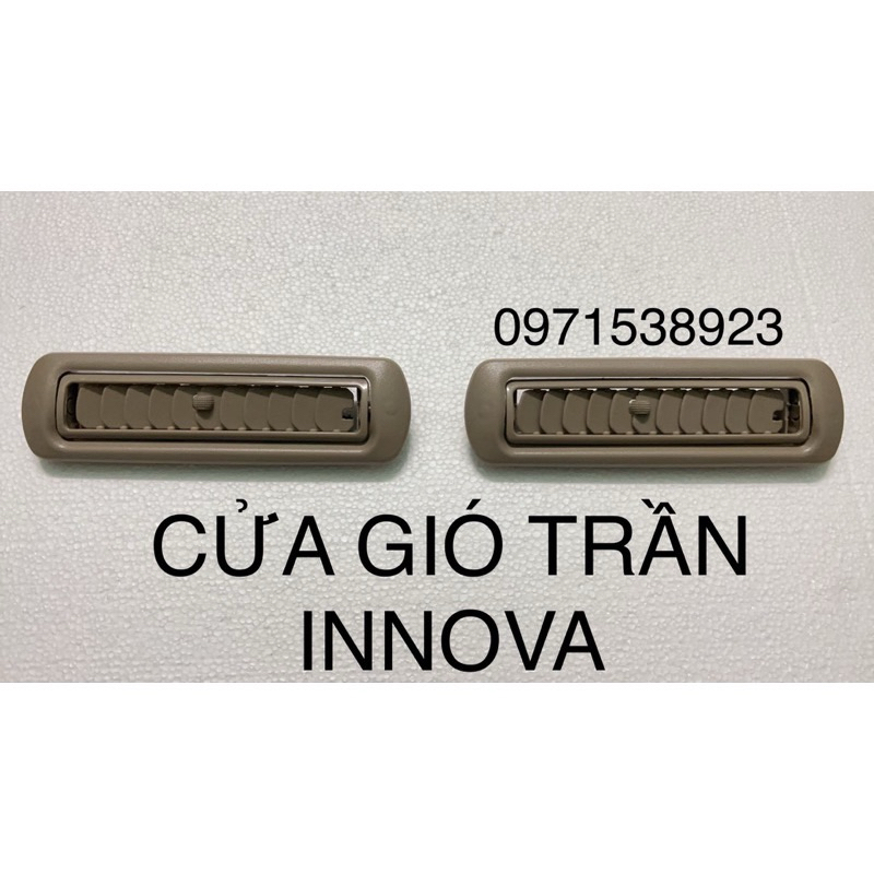 4 CỬA GIÓ TRẦN TOYOTA INNOVA 2005-2016 CAO CẤP