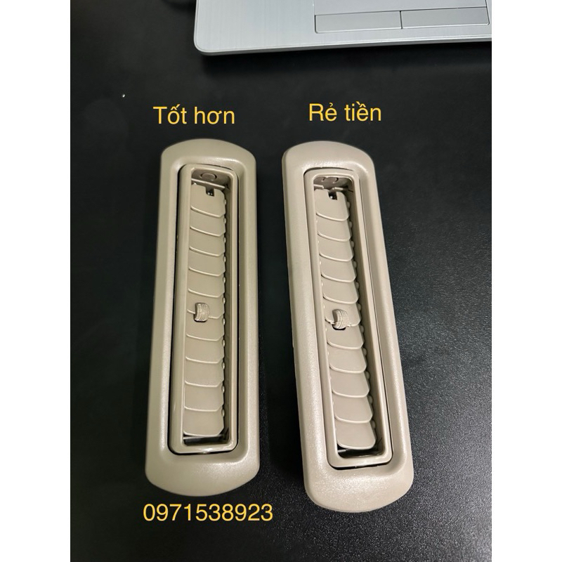 4 CỬA GIÓ TRẦN TOYOTA INNOVA 2005-2016 CAO CẤP