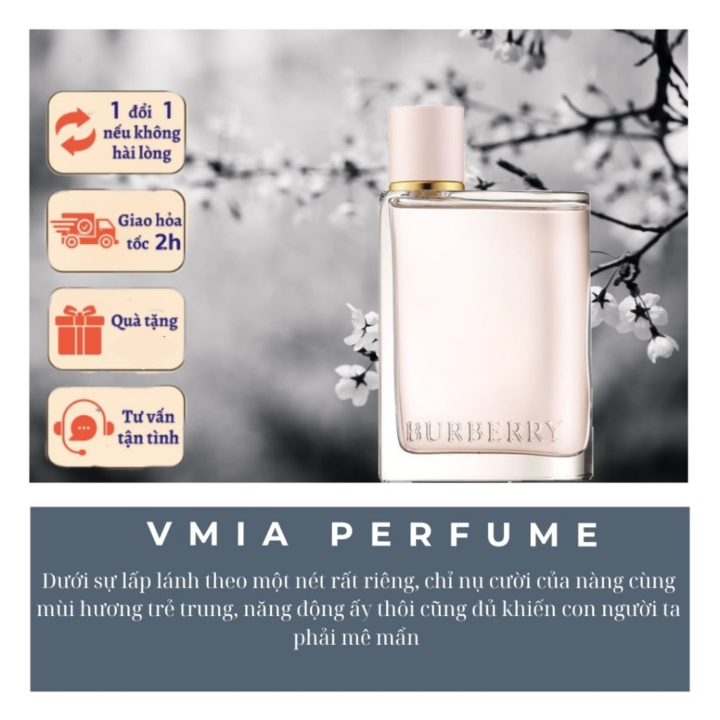 -ⱽᵐᶦᵃ- Nước hoa Burberry Her Blossom 10ml
