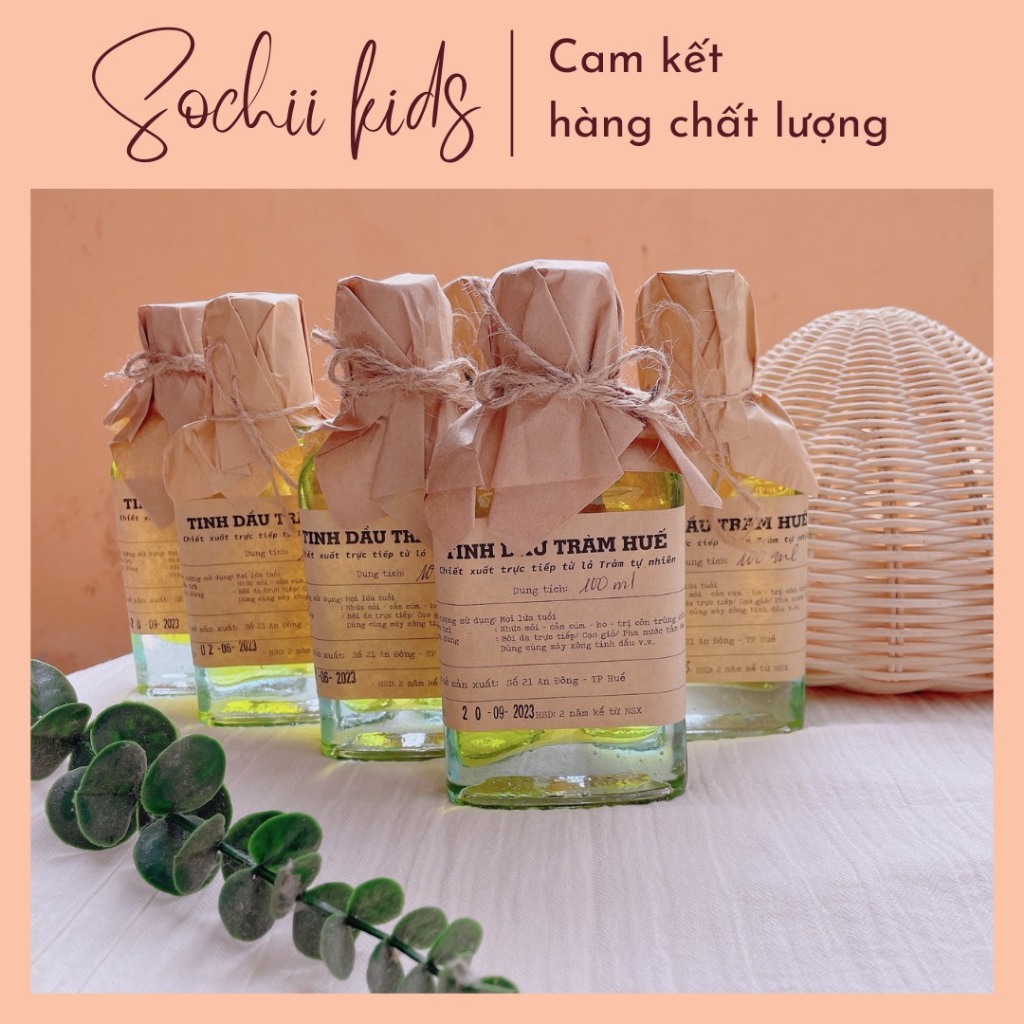 Tinh dầu tràm Huế cho mẹ và bé