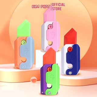 Dao Cà Rốt in 3D Dễ Thương, Dao Củ Cải Đồ Chơi Trọng Lực Giải Tỏa Stress