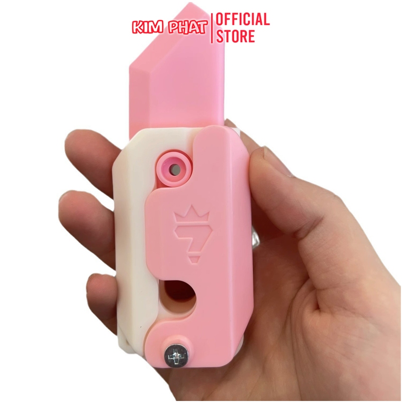 Dao Cà Rốt in 3D Dễ Thương, Dao Củ Cải Đồ Chơi Trọng Lực Giải Tỏa Stress