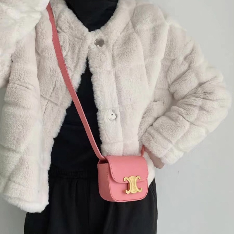 Túi đeo chéo, túi mini khoá X  nhỏ nhắn chất dạ bóng mịn cute dễ thương, túi xách nữ đeo chéo đựng son phấn M223