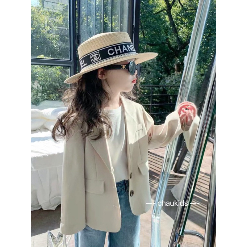 Áo vest blazer cho bé