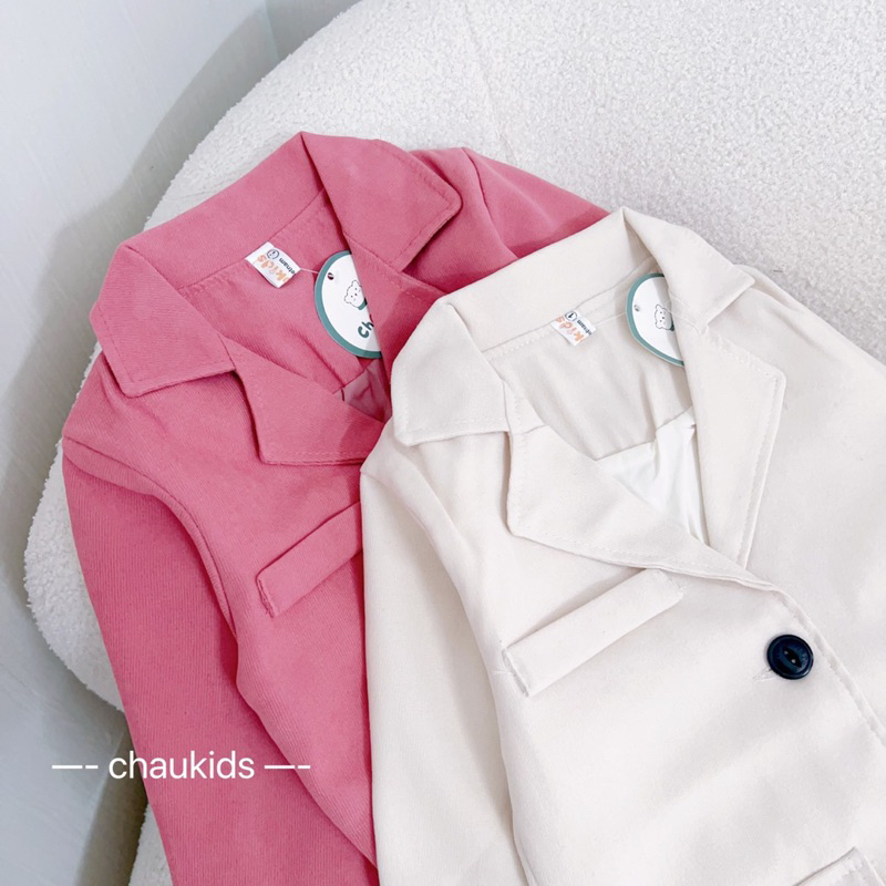 Áo vest blazer cho bé