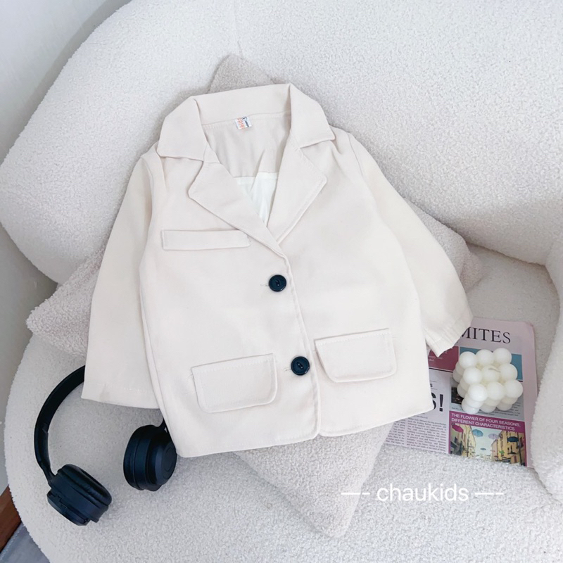 Áo vest blazer cho bé