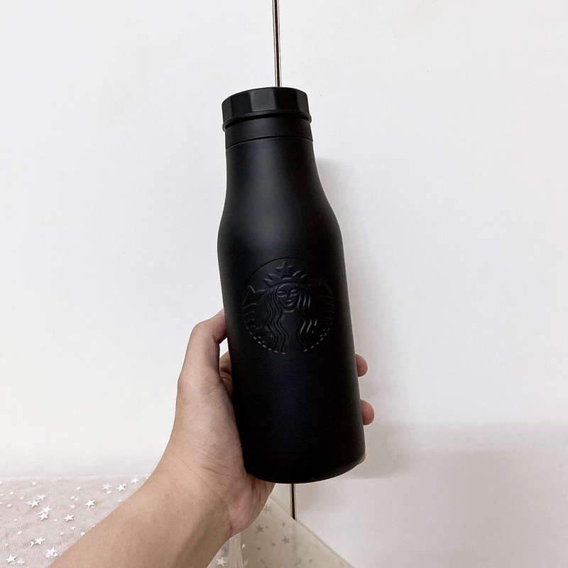 - BÌNH GIỮ NHIỆT CORE SS MATTE BLACK LOGO WATER BOTTLE 16oz