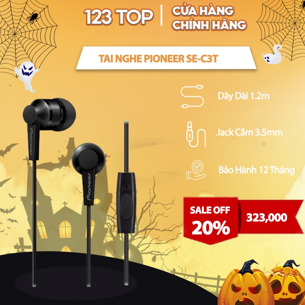 Tai nghe Pioneer In-Ear Micro SE-C3T