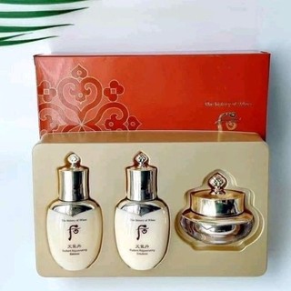 Set dưỡng da chống lão hóa Whoo tái sinh Cheongidan Radiant 3sp mini