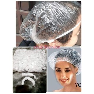 Túi 100 cái chụp đầu nilon.chất liệu nilon
