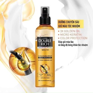 Xịt dưỡng tóc Double Rich 120ml