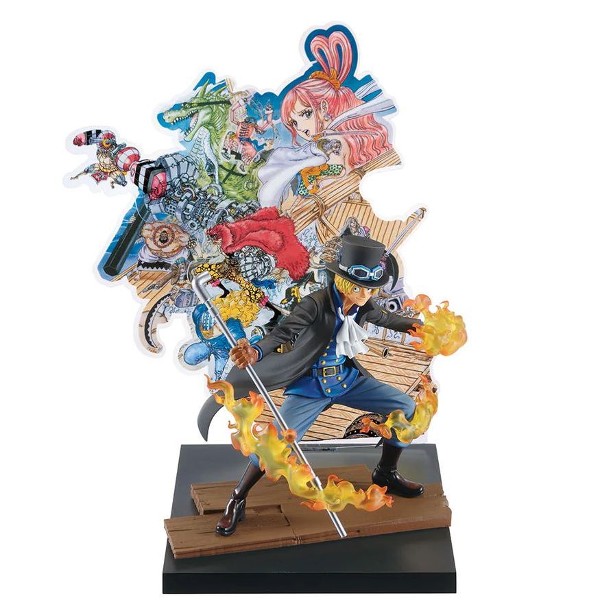 Mô hình One Piece Chính hãng - Sabo - Ichiban Kuji - One Piece WT100 Memorial Eiichiro Oda Draws 100