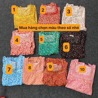 Bộ đồ lửng hoa nhí size 55-70kg