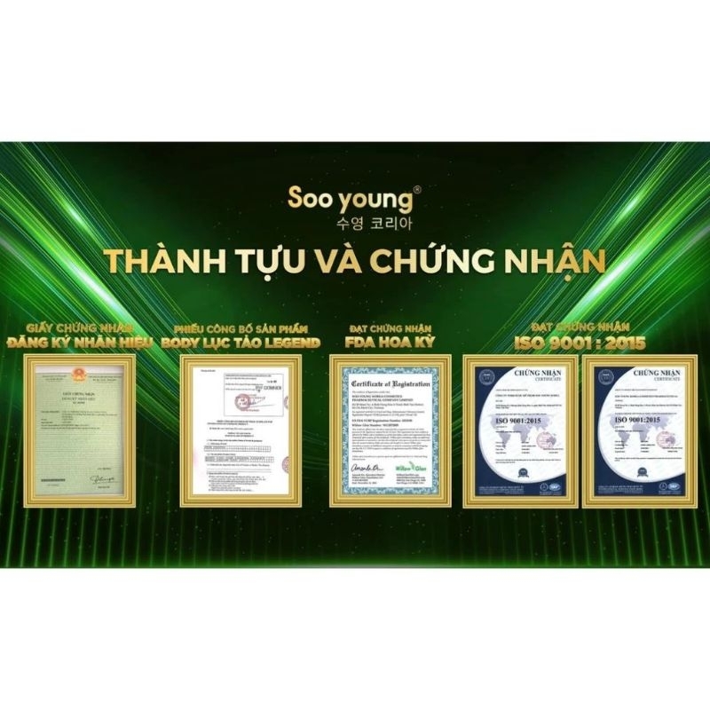 Kem Body Lục Tảo Legend Mẫu mới chính hãng Soo young