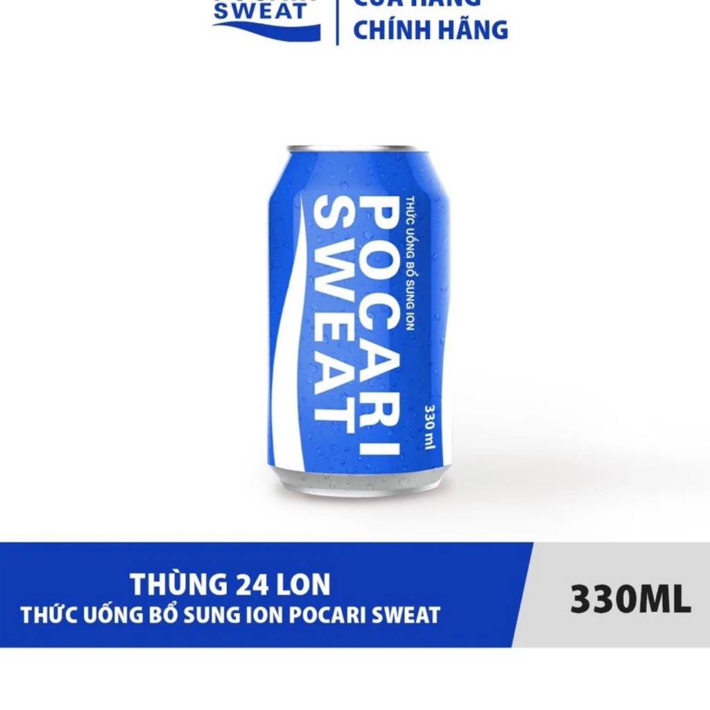 Thức Uống Bổ Sung ION Pocari Sweat (330ml/Lon)