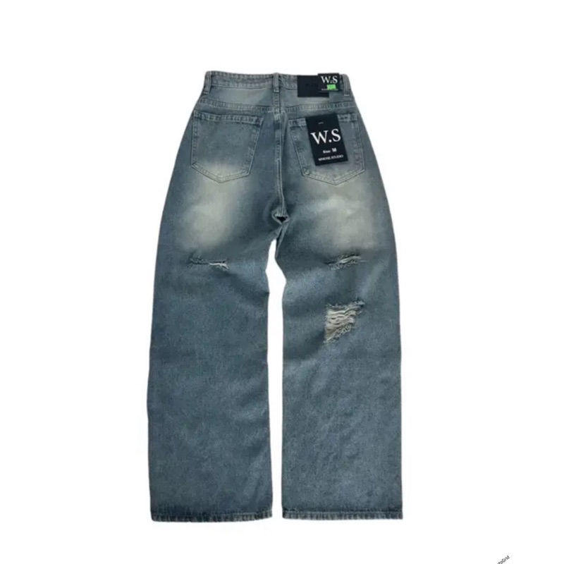 QUÀN NAM RÁCH UNISEX