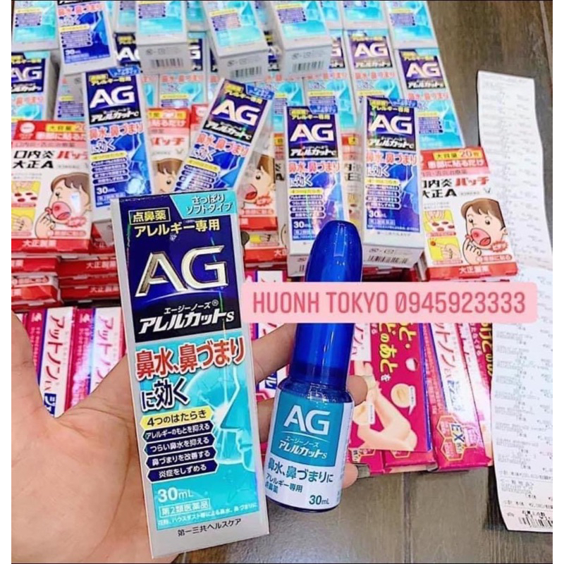 Xịt xoang Ag Nhật Bản - 30ml