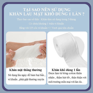 Animerry - Khăn mặt khô dùng 1 lần - Animerry