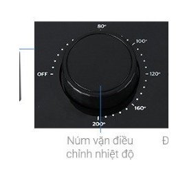 Núm chỉnh nhiệt độ Nồi chiên không dầu Sunhouse SHD4036