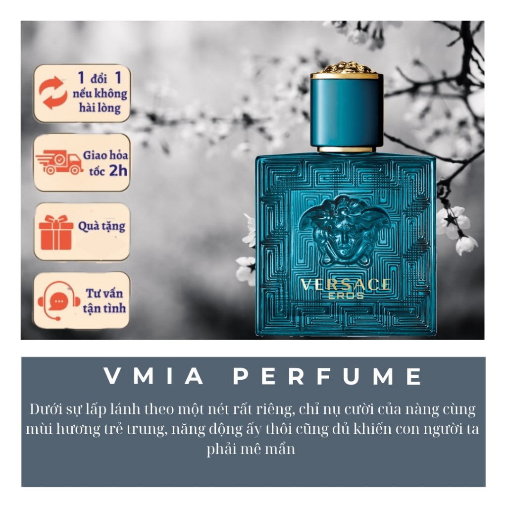 -ⱽᵐᶦᵃ- [Mẫu Thử]  10ml 20ml Nước hoa Versace Eros |