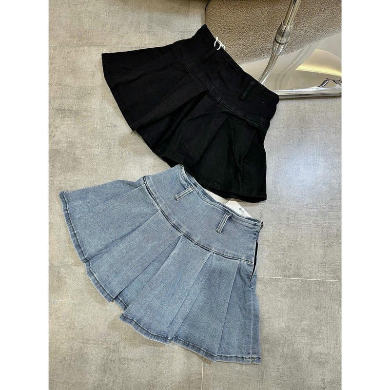 CHÂN VÁY JEANS ĐUÔI CÁ