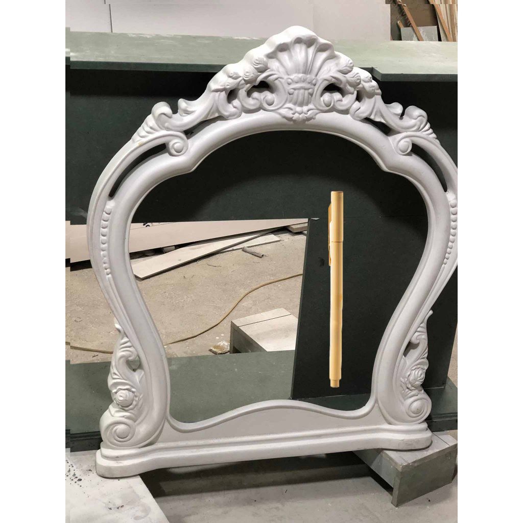 Khung gương, khung gương dát vàng theo yêu cầu, khung gương tân cổ điển, khung gương treo tường giá rẻ