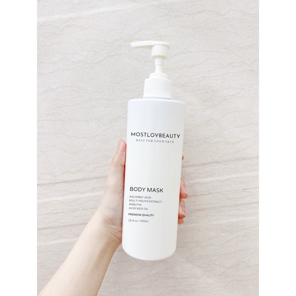 Ủ Trắng Da Body Mostlovbeauty, dưỡng trắng cấp ẩm cho da