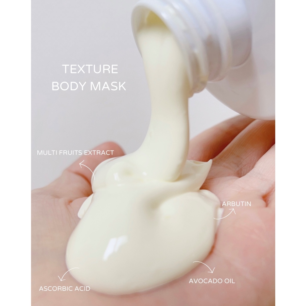 Ủ Trắng Da Body Mostlovbeauty, dưỡng trắng cấp ẩm cho da