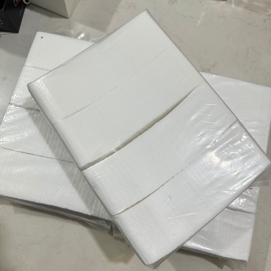 Bông Gòn Ép Miếng Cắt Sẵn 7x7 cm, Bông Y Tế Cắt Sẵn, Bông tẩy trang