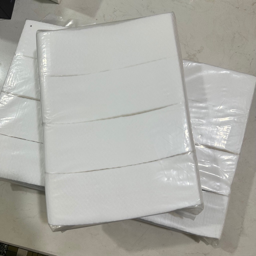 Bông Gòn Ép Miếng Cắt Sẵn 7x7 cm, Bông Y Tế Cắt Sẵn, Bông tẩy trang