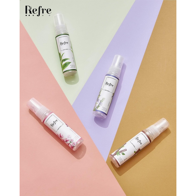 Xịt khử mùi dưỡng trắng hương nước hoa Refre 6ml -HKM