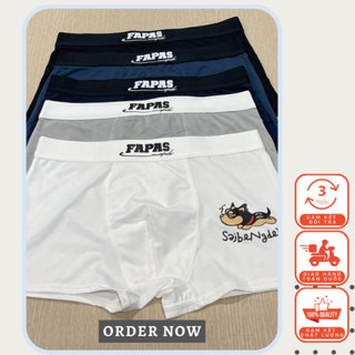 Combo 5 Quần Sịp Thú Cưng Fa.pas Thun Lạnh Co Dãn Thoáng Mát