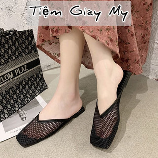 Dép lưới/ Sục lưới mũi vuông Tiệm Giày My