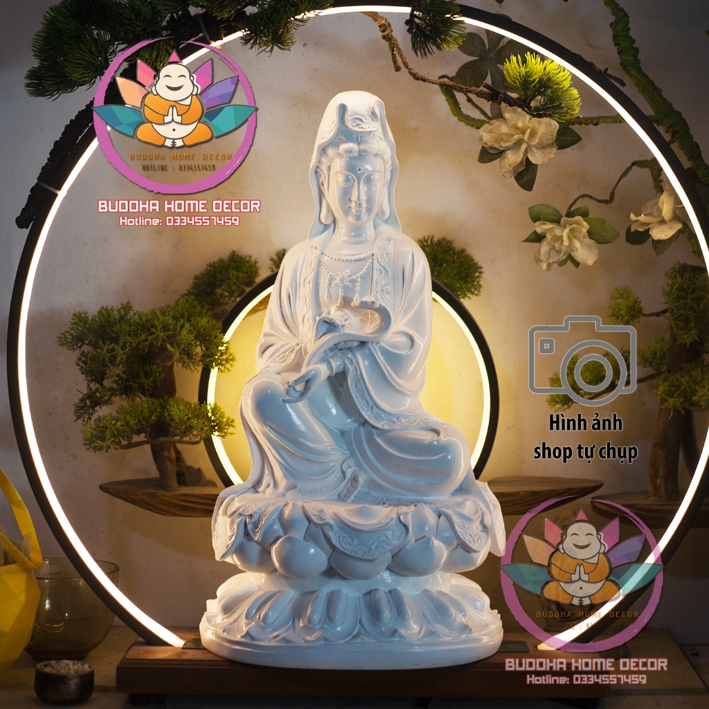Tượng Mẹ Quan Âm cao 48 cm