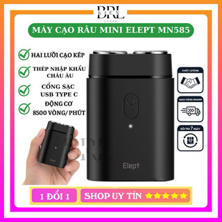  Máy cạo râu mini Elept MN585 máy cạo râu mini cao cấp với 2 lưỡi kép công suất 5W mạnh mẻ nhỏ gọn dễ mang theo 
