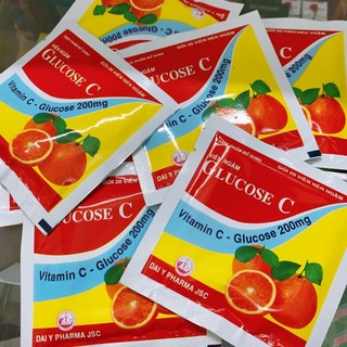 Kẹo ngậm vitamin c gói 20 viên - glucose c