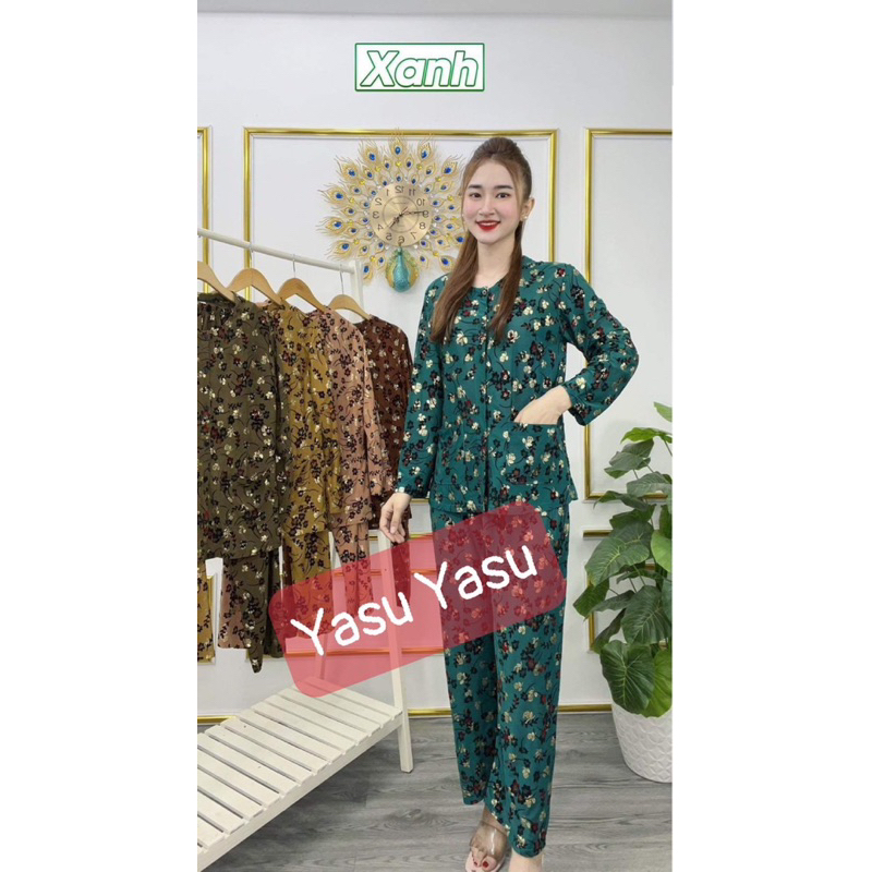 Đồ bộ NHUNG TRUNG NIÊN, Shop chuyên sỉ❤️❤️