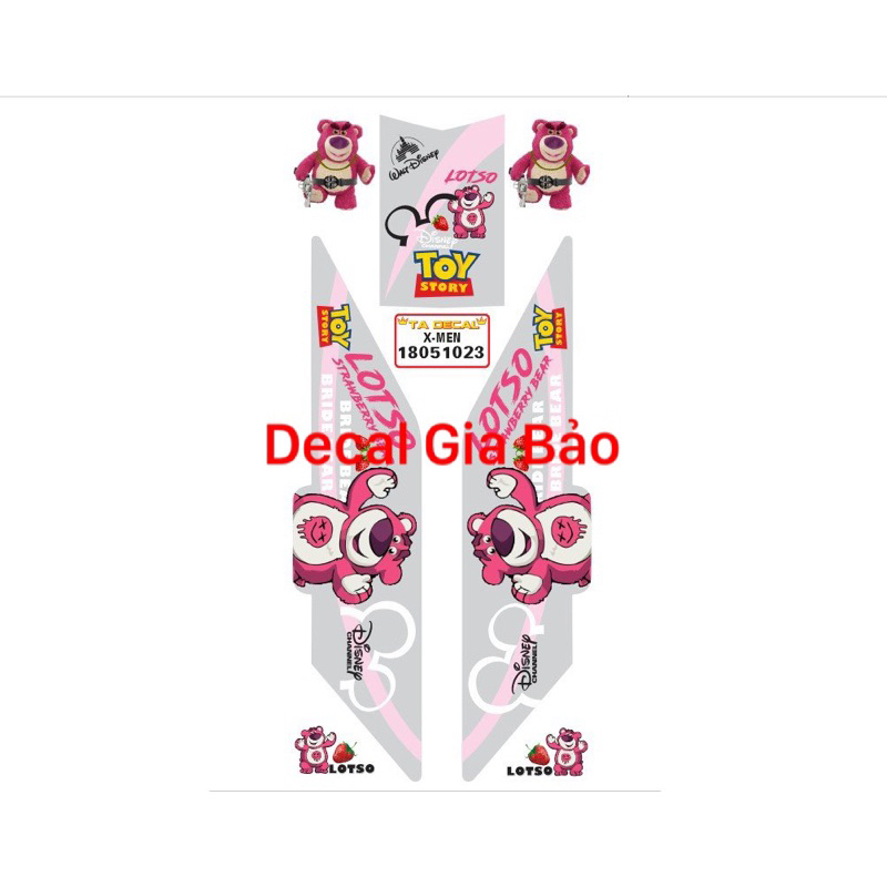 Tem dán xe xmen  hàng cao cấp 4lớp màu nét,bền đẹp. không bong không trôi