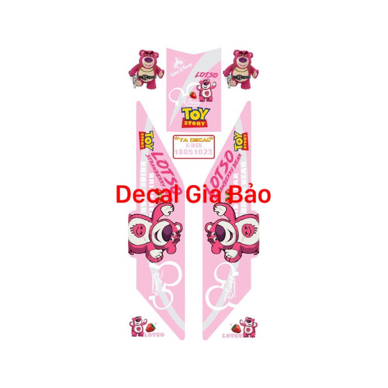 Tem dán xe xmen  hàng cao cấp 4lớp màu nét,bền đẹp. không bong không trôi