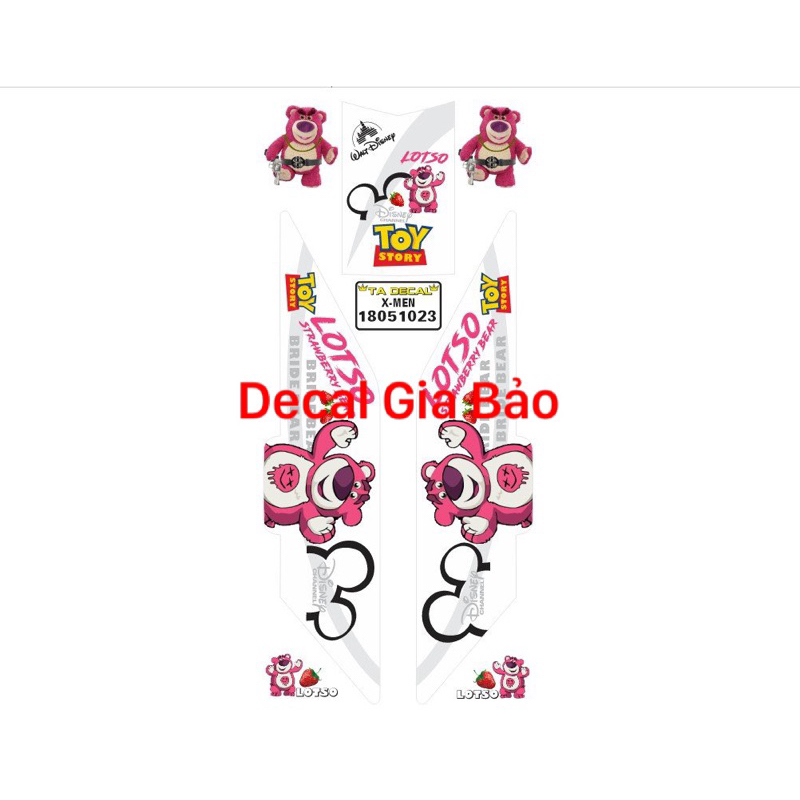 Tem dán xe xmen  hàng cao cấp 4lớp màu nét,bền đẹp. không bong không trôi